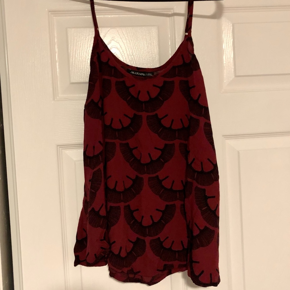 Red Fan Manaola Tank Top
